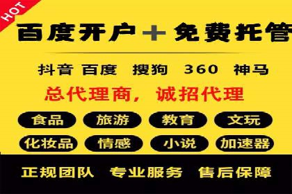 百度推广代运营公司案例分析